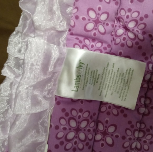 ๐ผ๐ LAMB&IVY "BABY" QUILT MAT ๐ฉ๐ NEW! VINTAGE Size 45"ร36",NICE.๐ ๐ - Picture 5 of 14